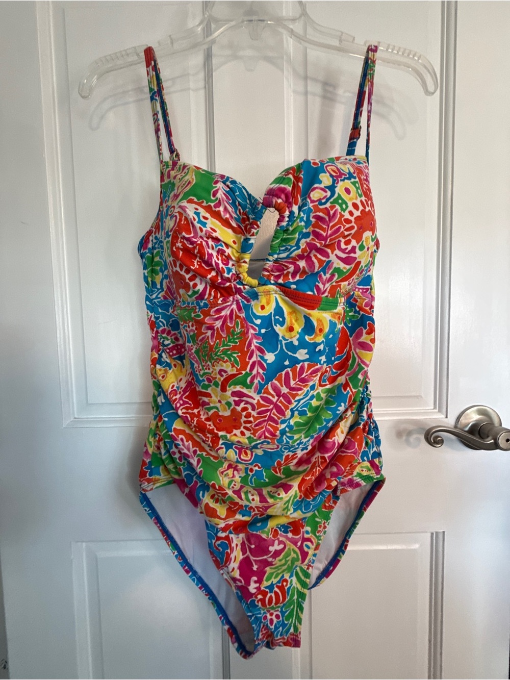 Women’s Multicolor Floral One-Piece Swimsuit